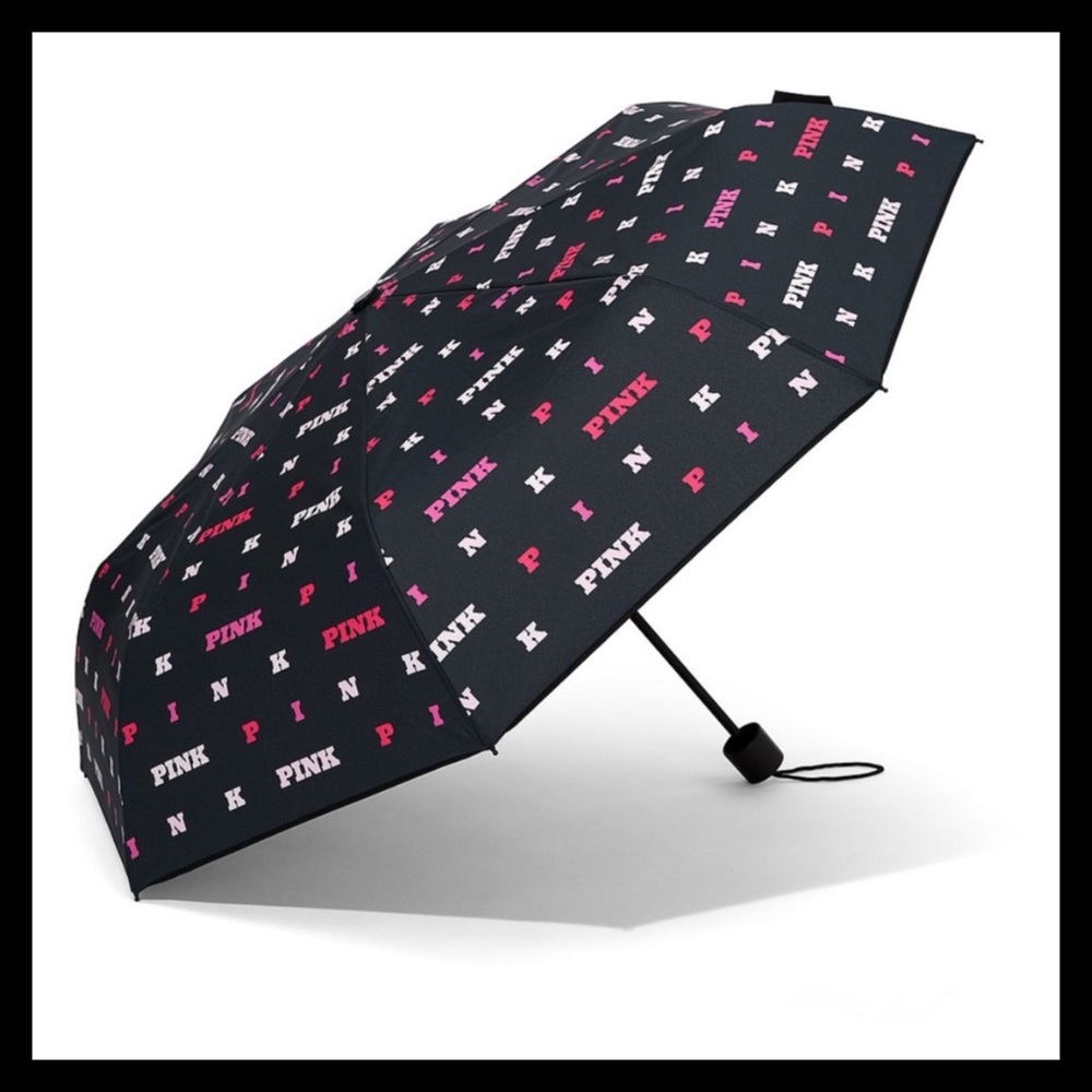 💕ⓅⒾⓃⓀ ⓋⓈ Packable Umbrella NWT💕